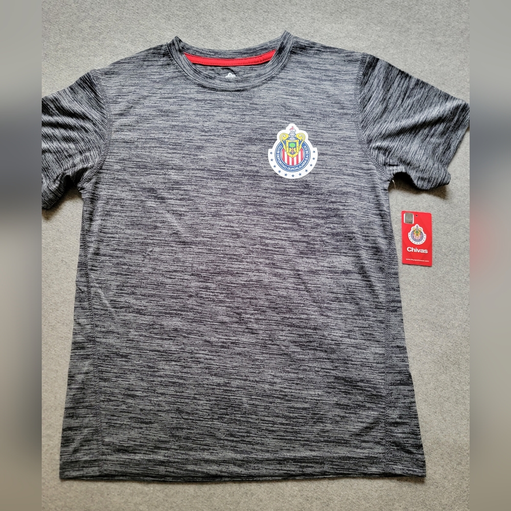 Chivas Grey Jersey T-Shirt Sz Medium ( Boy ) NWT